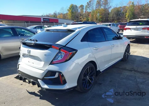 2020 Honda Civic Sport из США, поврежденный, VIN SHHFK7H49LU213392